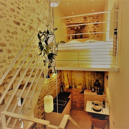 Au Vingtain - Appartement & Spa Atypique Brindas Bagian luar foto